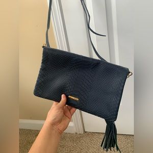 GiGi New York BLUE CROSSBODY BAG